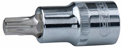 KS Tools 918.1627 1/2 cala Chrome Plus Bit do śrub TX-klucz nasadowy, T45