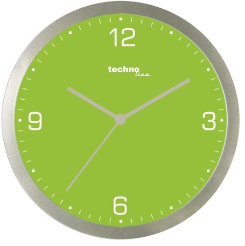 Technoline , WT 9000 Zegar ścienny,  30 cm WT 9000 green
