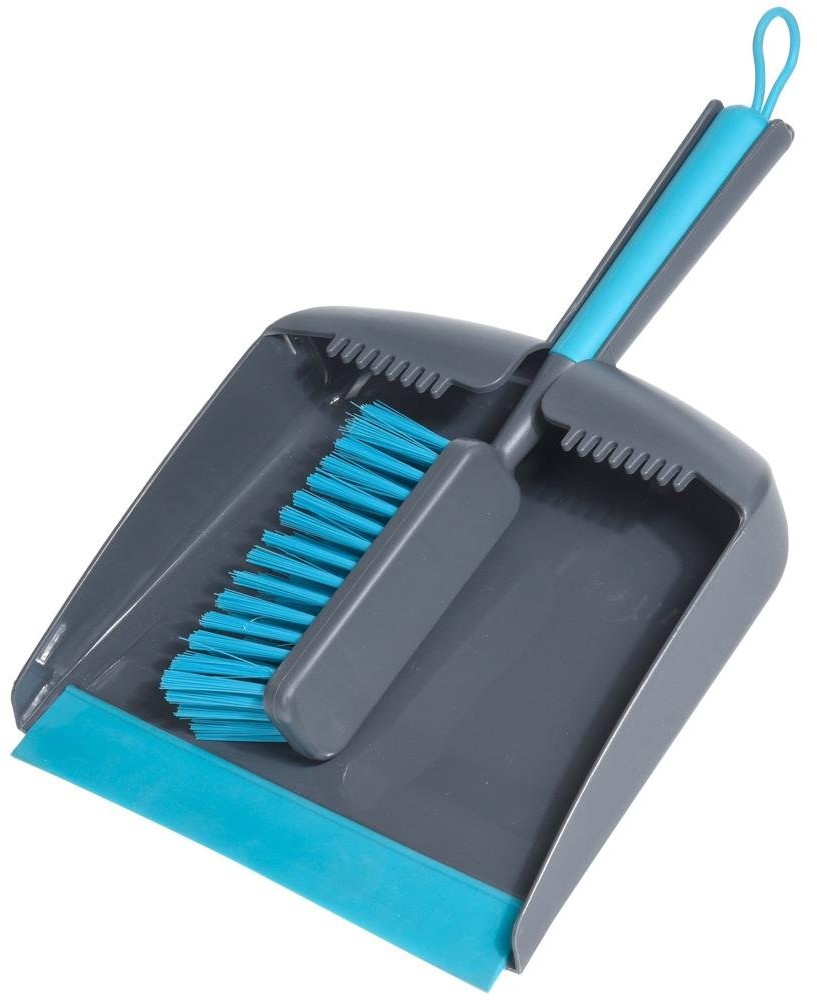 Clean Ultra Zmiotka z szufelką z gumą do zamiatania zawieszenia 711309