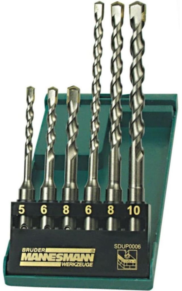 Bruder Mannesmann Brüder Mannesmann 6-częściowy zestaw wierteł udarowych SDS 54306 54306
