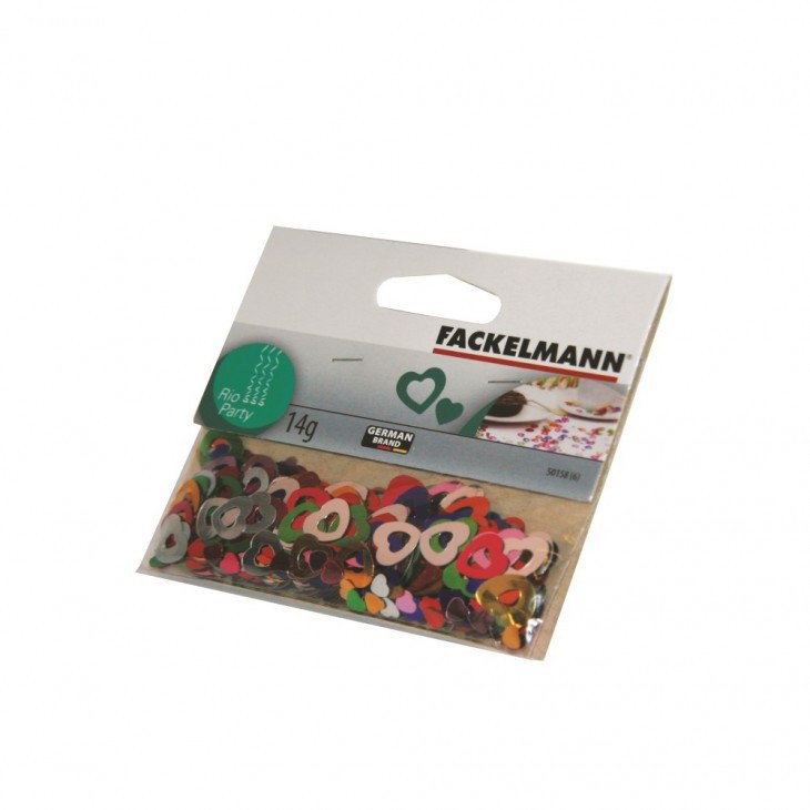 Fackelmann Konfetti serca 50158