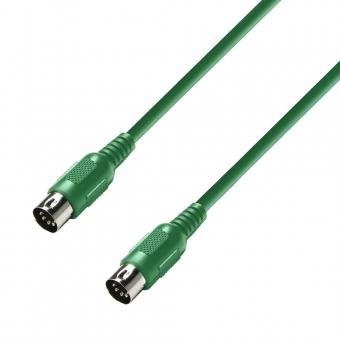ah Cables Adam Hall kabel MIDI, zielony K3MIDI0075GRN