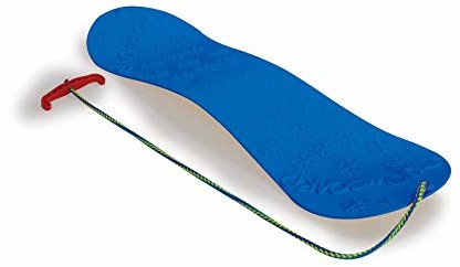 Jamara 460390 460390-Snow Play snowboard 72 cm aerodynamiczna konstrukcja, sznurek do ciągnięcia z uchwytem, bardzo gładka powierzchnia antypoślizgowa na spodzie z płozami ślizgowymi, powierzchnia ant