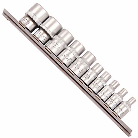 Amtech AM-Tech 3/8-inch Torq żeński Typ na trzonek szyna (10 sztuk) I8250