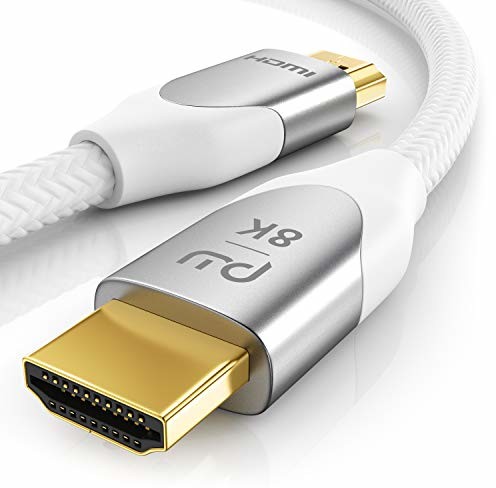 CSL-Computer 3 m 8 K kabel HDMI 2.1-8K @ 60 Hz 4 K @ 120 Hz DSC - HDTV 7680 x 4320 - UHD II - HDMI 2.1 2.0 a 2.0b - 3D - Highspeed HDMI - HDR - ARC - wtyk precyzyjny - kompatybilny z Blu Ray PS4 PS5 Xbox 722304544722