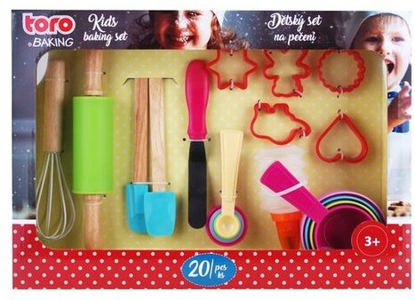 Toro Komplet dziecięcy do pieczenia, 20 szt.,