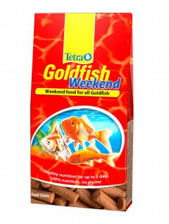 Tetra Goldfish Weekend 40 szt pokarm weekendowy dla złotych rybek
