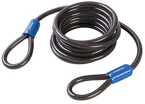 Silverline Silverline 647706 kabel ze stali zabezpieczającej 2,5 m x 8 mm 647706