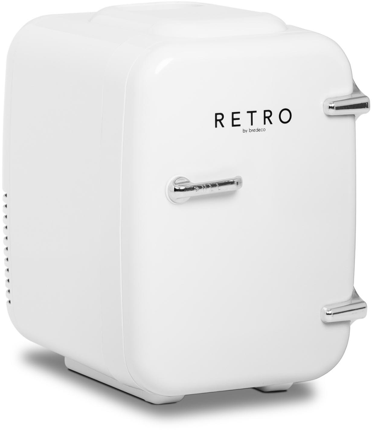 bredeco Mini lodówka - samochodowa - 4 l - biała - termostat - bredeco - BCMF-4L-W