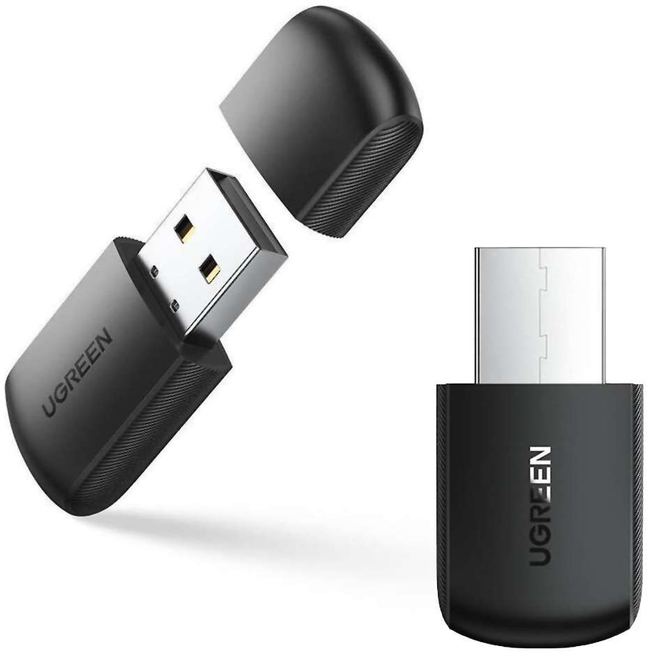 uGreen Adapter USB zewnętrzna karta sieciowa UGREEN CM448 2.4GHz Czarny 11232X1