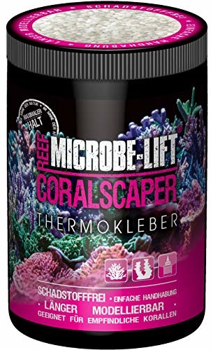 MICROBE-LIFT Coralscaper  klej termiczny (klej biopolimerowy, klej koralowy, prosta obsługa, nadaje się do każdego akwarium z wodą morską) różne rozmiary (700 g)