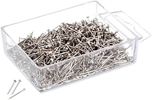 Glorex GmbH Szpilki 50 G 13 MM ok. 1.000 sztuki srebrna z cekinami 6 3803 607