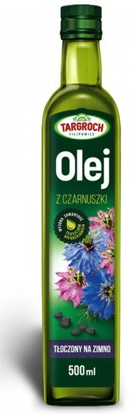 Targroch Olej z czarnuszki tłoczony na zimno, nierafinowany 500ml - 1235-uniw