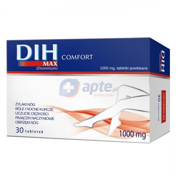 Hasco-Lek Dih Max Comfort 1000mg x30 tabletek