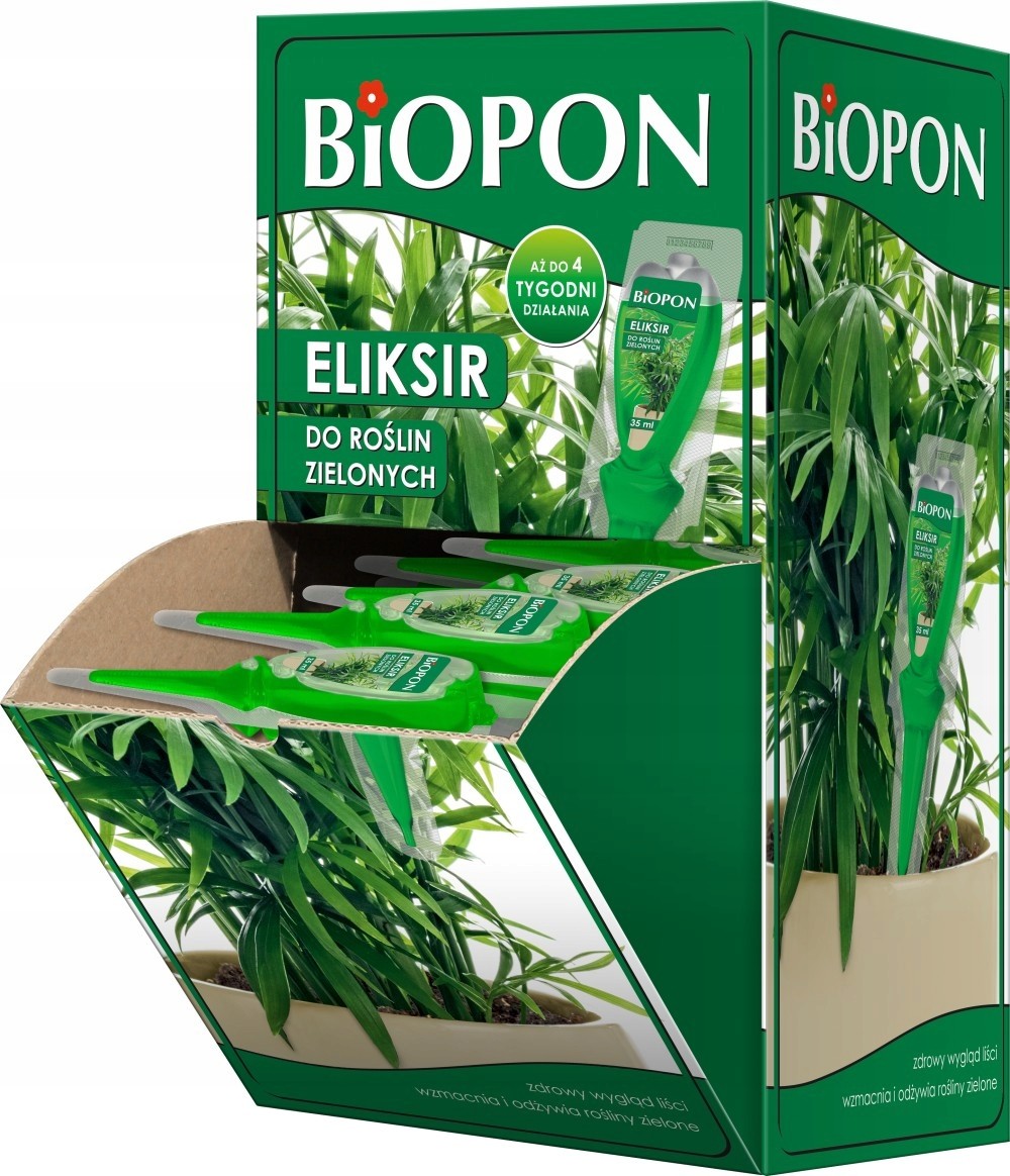 Biopon Eliksir Do Roślin Zielonych 35ML Dispenser