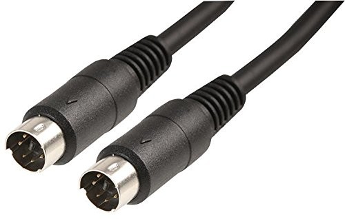Pro Signal Pro Signal PSG00150 6-pinowy Mini-DIN (PS/2) wtyczka do wtyczki przewodu, 1,5 m, czarny PSG00150
