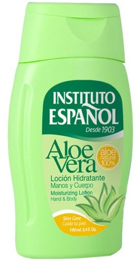 Instituto Espanol Aloe Vera Moisturizing Lotion 100 ml Mleczko nawilżające do ciała z Aloesem LETNIA WYPRZEDAŻ DO 80%