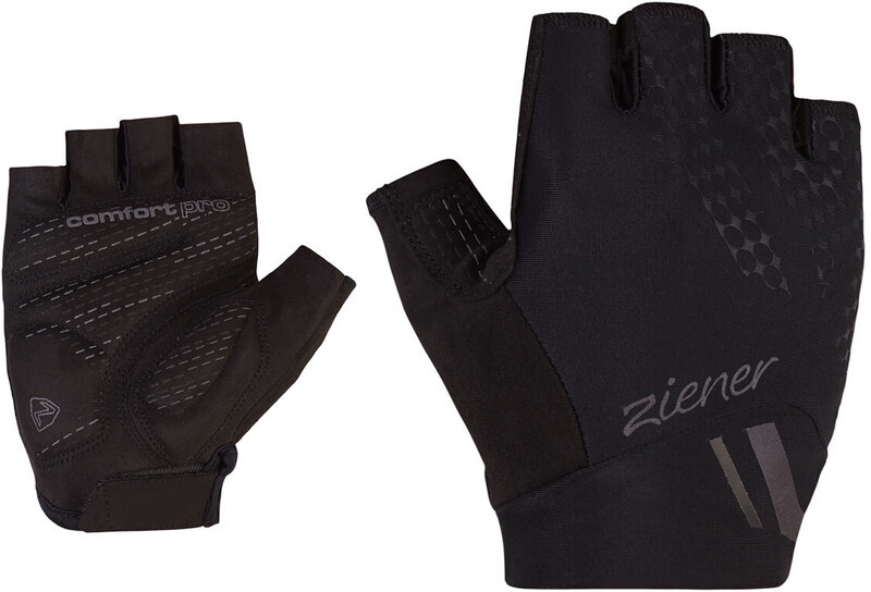 Ziener Caitilin Bike Gloves Women, czarny 6,5 2022 Rękawiczki szosowe 988112-12-6,5