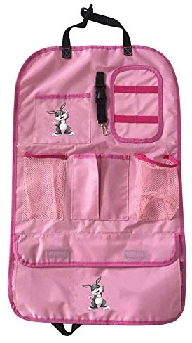 PETEX Petex 44150122 na tylnym siedzeniu ORG aniser, ok. 41 x 64 cm, z logo, Pink 44150122