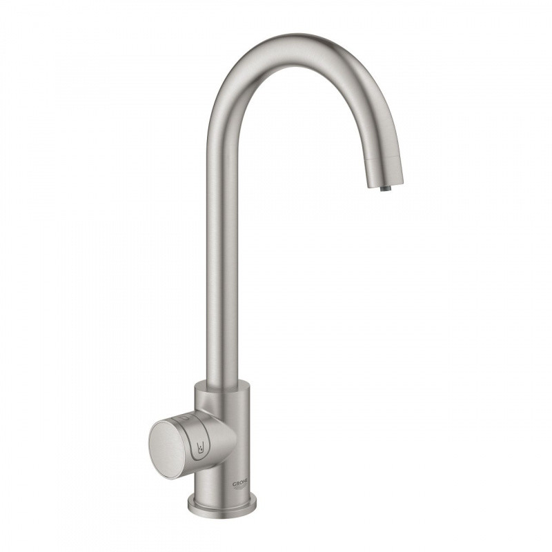 Grohe Blue Home Bateria kuchenna wysoka z funkcją filtrowania wody stal nierdzewna 31498DC1