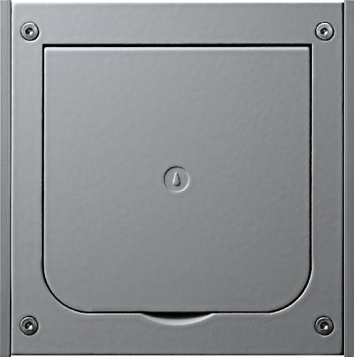 Gira 011800 farba podłogowa pusta obudowa podtynkowa aluminiowy odlew ciśnieniowy 11800