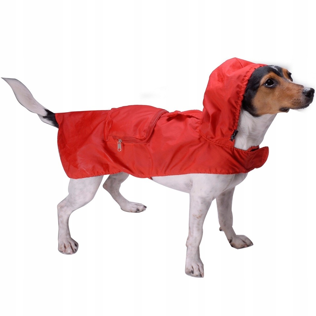 Record Pocket WaterProof Jacked Red kurtka 30cm