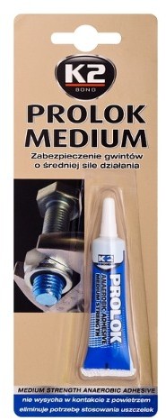 K2 Klej anaerobowy do zabezpieczania gwintów Prolok Medium 6 ml B150