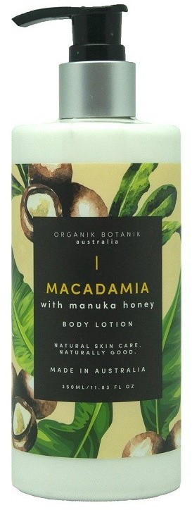 Macadamia Organik Botanik Organik Botanik i Miód Manuka - balsam do ciała 350ml