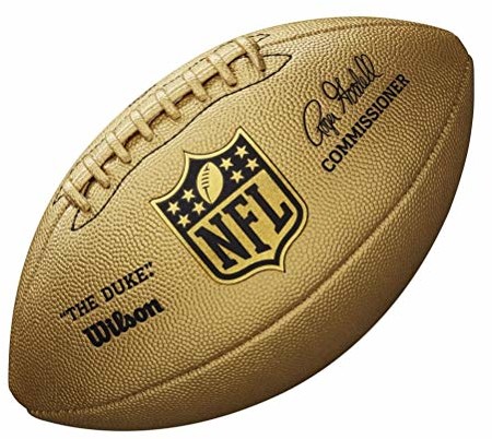 Wilson Duke NFL metallic LTD ED American Football [złoty] (WTF1826ID)