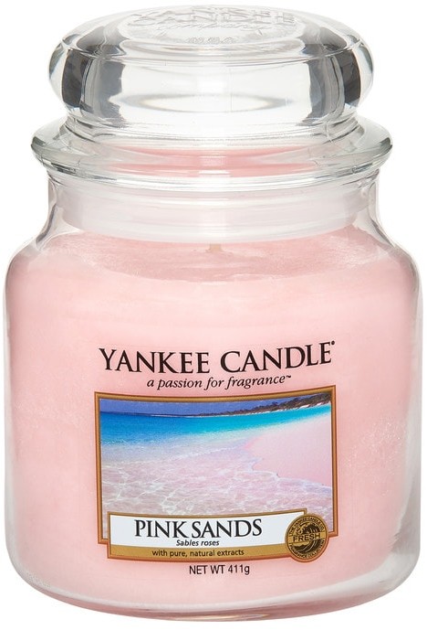 Yankee Candle Pink Sands 411 g Classic średnia świeczka zapachowa (YSSPS1 /