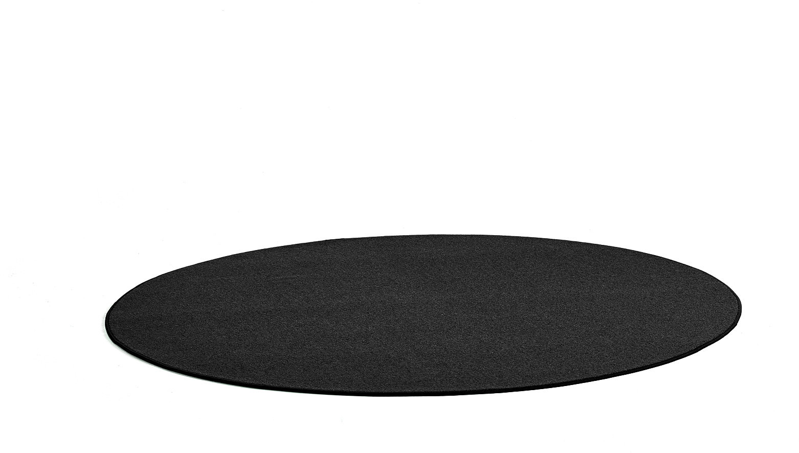 AJ Produkty Dywan okrągły ADAM,  2500 mm, ciemny szary