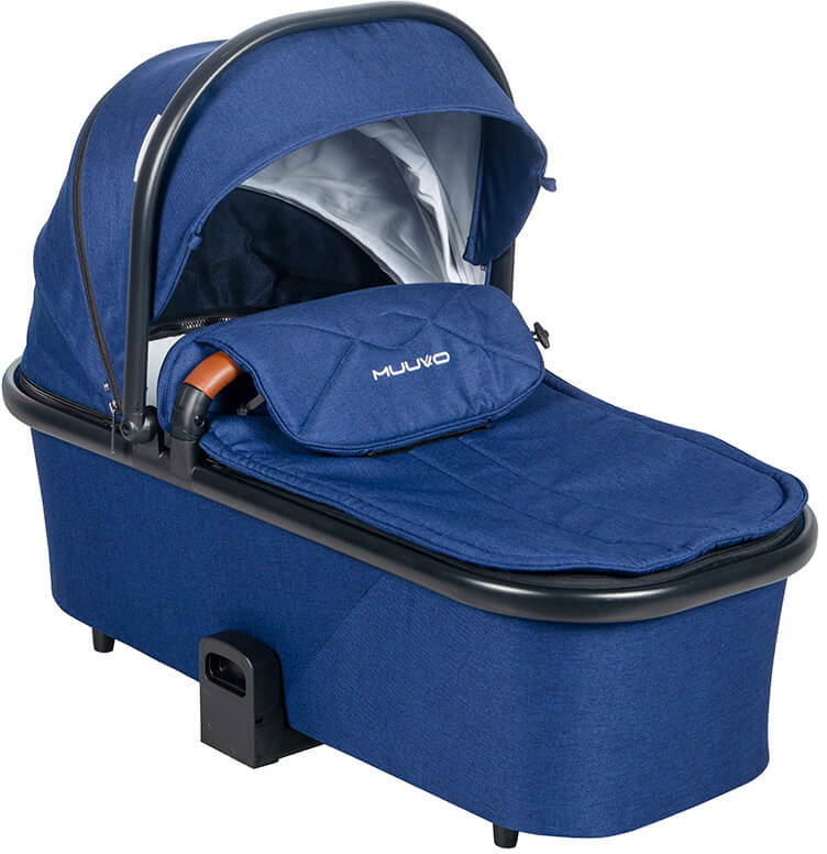 Muuvo Gondola do wózka Muuvo Slick Blue Lush MVV SLK GND BLL