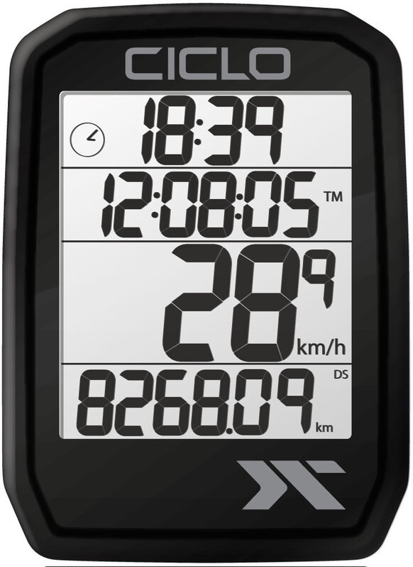 Ciclosport Protos 105 Licznik rowerowy, black 2021 Liczniki rowerowe 10151050