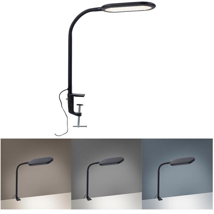 Leuchten Direkt 14404-18-LED Ściemniana lampa stołowa z klipsem KELLY LED/7W/230V