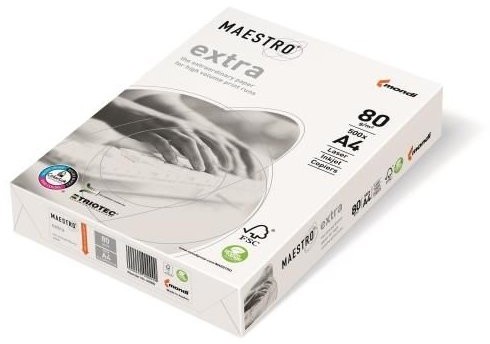 Maestro Papier ksero Triotec Extra A4 80g/m2 (PA.334.129/4)
