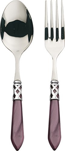 Bugatti alclm-n4211/12 Aladdin zastawę stołową, stal/ABS, 30,5 x 14 x 3 cm, fioletowy, 2 sztuki ALCLM-N4211/12