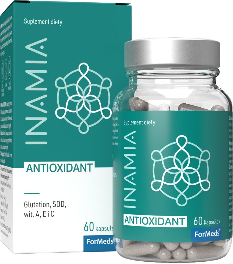 ForMEDS INAMIA Antioxidant (Ochrona przed stresem oksydacyjnym) 60 Kapsułek