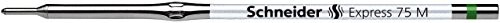 Schneider piśmiennicze kugelschreibermine Express 75 B, niebieskie, ISO 12757  2, zielony 737387