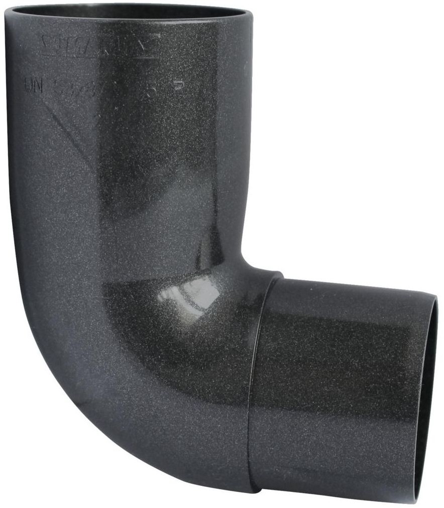 Marley Kolano rynnowe 75 mm / 87° Grafitowe
