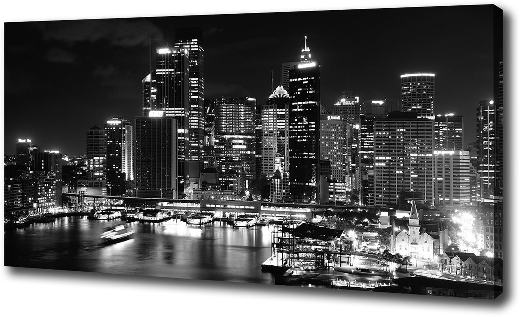 Foto obraz canvas Sydney nocą