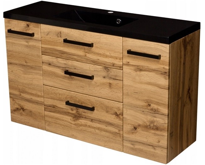 Gante Szafka z umywalką 120 cm 39/C3 seria Fokus Loft FKS-NL-U120/39/C3 + Cleve