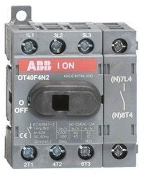 ABB Switch disconnector ot40f4n2 1SCA104932R1001