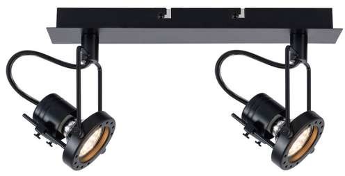 Reality Fiji 823702-02 listwa plafon lampa sufitowa spot 2x50W GU10 czarna
