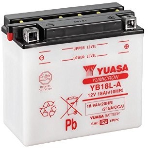 Yuasa yb18l A bateria (cena w zestawie: EUR 7,50 kaucji) YB18L-A -Y-