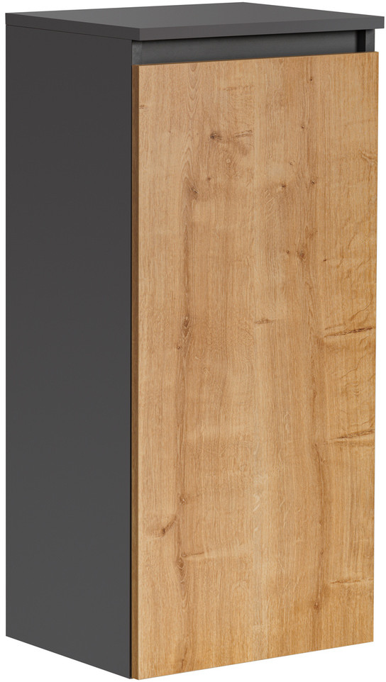 Comad MONAKO GREY OAK 811 Szafka niska z koszem na pranie 1D 40cm
