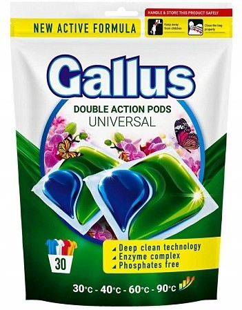 BioLife Gallus Kapsułki do prania Uniwersalne 30 szt