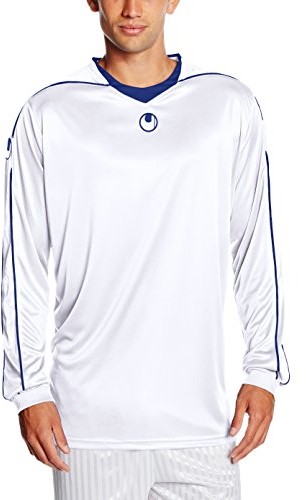 Uhlsport trykot Stream II z długim rękawem, wielokolorowa, S 100305712_weiß/royal_S