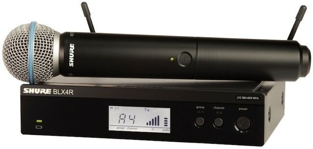 Shure BLX24RE/B58 H8E zestaw bezprzewodowy wokal SHBLX24REB58