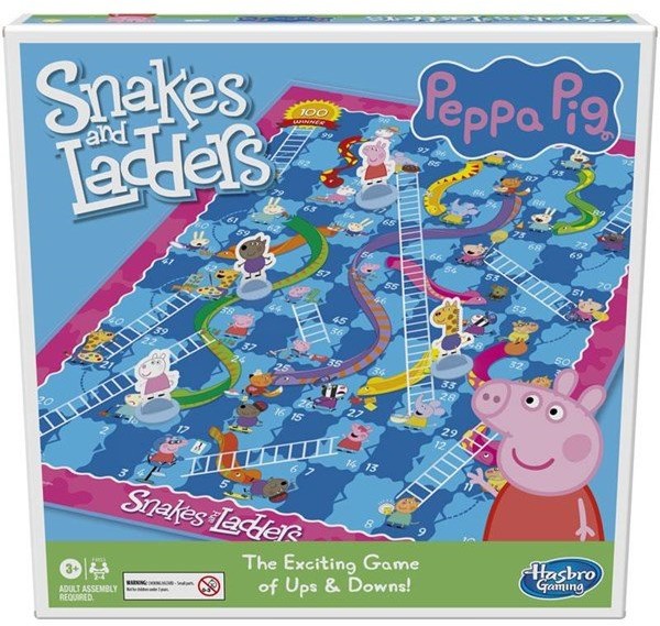 Hasbro Peppa Pig Snakes and Ladders F48531790