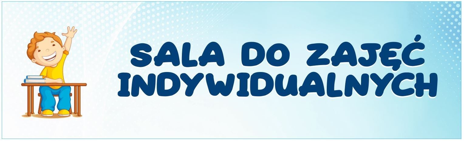 Naklejka na Drzwi Sala do Zajęć Indywidualnych EN026